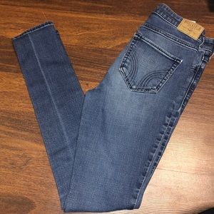 Hollister super hi-rise skinny jeans